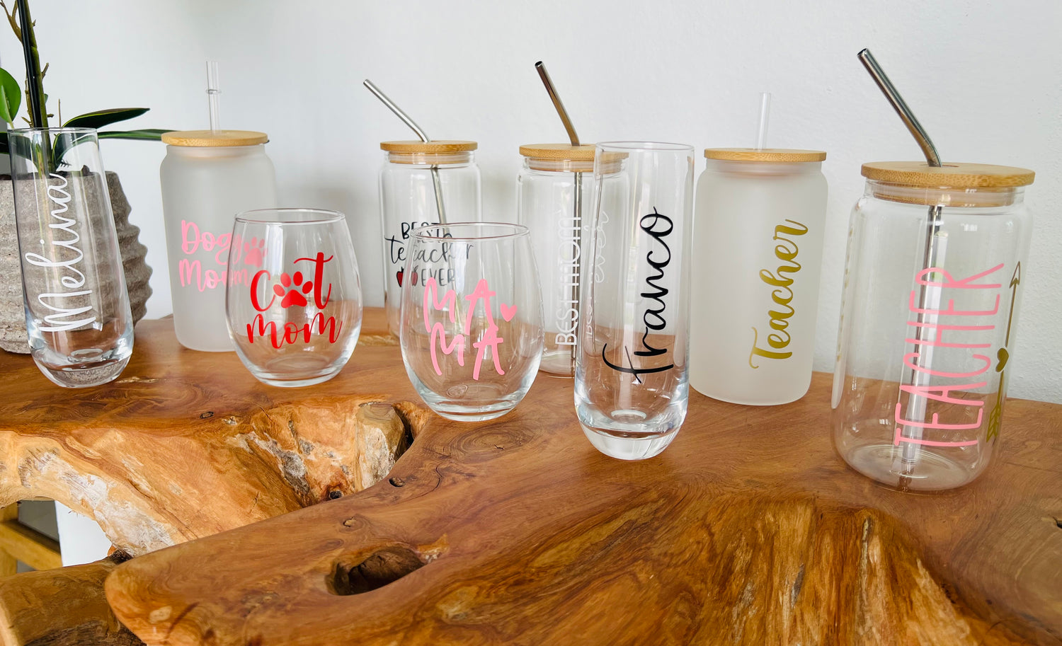 Tumblers, Jars & Copas