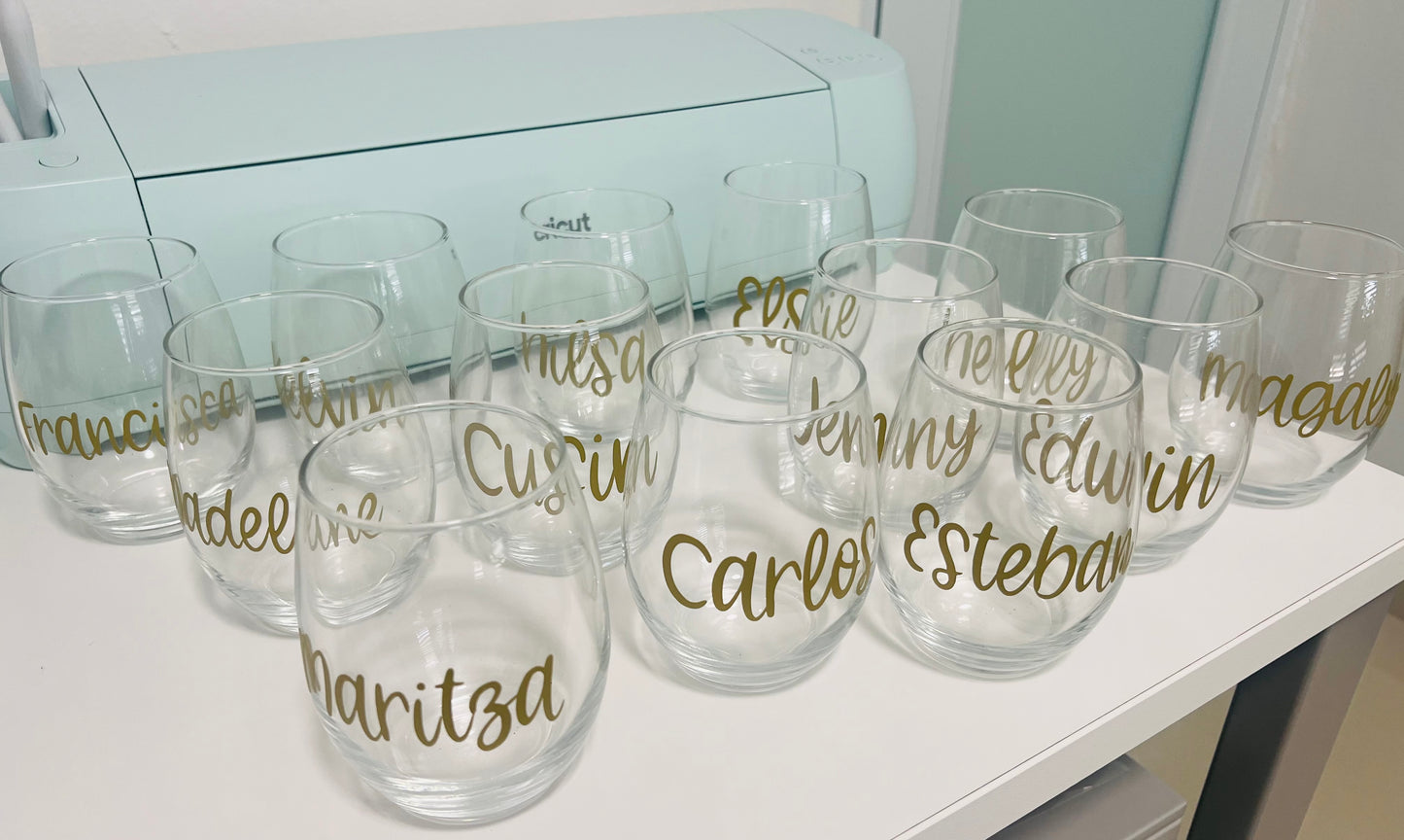 Personalized Glass